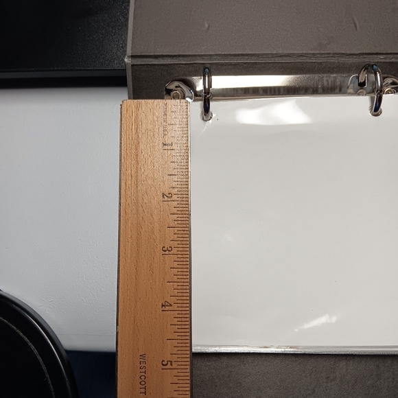 Vintage Photograph Scrapbook Album Gray Binder 68 Photos memento memory - Picture 7 of 7